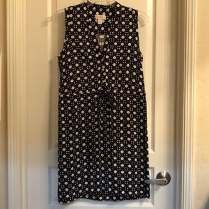 Petite Loft Drawstring Dress